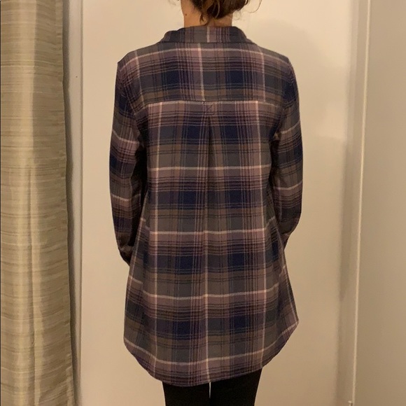 Half button down flannel - Picture 3 of 3